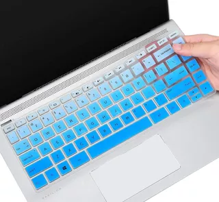 Funda De Teclado Para Hp 14 Laptop (azul)