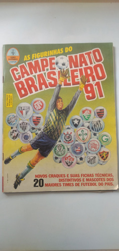 Álbum De Figurinhas Campeonato Brasileiro 1991 Completo 4295