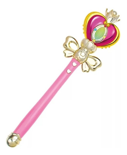 Sailor Moon Cetro,vara Corazón Lunar Luz Y Sonido.
