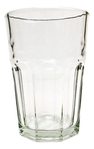 Vaso Vidrio Facetado Oslo 400cc Rigolleau X6uni Gaseosa Agua