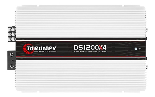 Modulo Taramps Ds1200 X4 1200w Rms Rca Ds1200x4 Amplificador