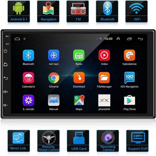 7 Pulgadas Android Smart Gps Navegación Del Coche Bluetooth 7 Pulgadas Android Smart Gps Navegación Del Coche Bluetooth