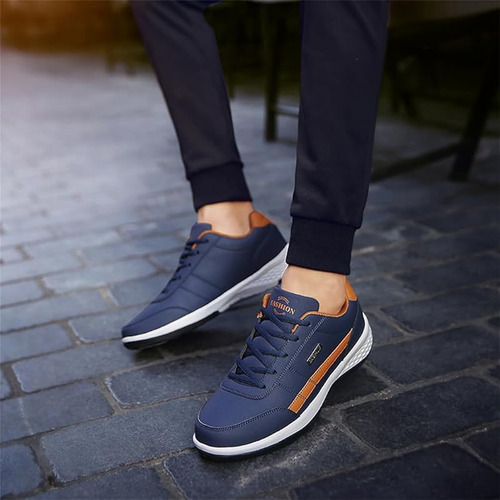 Zapatillas Cómodas Para Caminar A La Moda Para Hombre