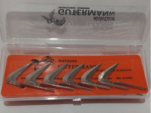 Navajas Guterman Pie Blanco 6pz