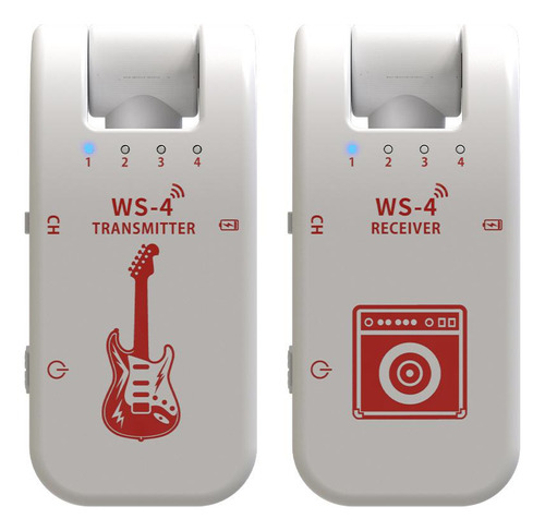 De Transmisión De Guitarra Portátil De 8 Canales Para