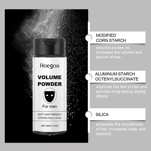 Polvo Para Peinar El Cabello Blackmask Products, Polvo Volum
