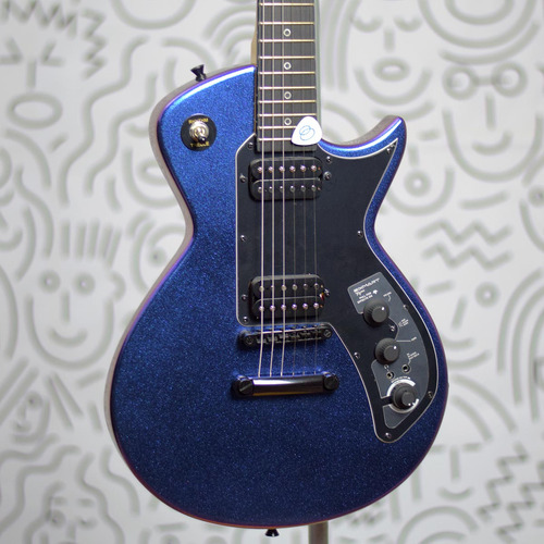 Guitarra Tagima Sixmart Single Cut Chameleon Blue Les Paul Efeitos Clean Distortion Overdrive Delay Chorus Reverb Com Palheta Groover