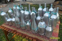 Comprar Lote Botellas Pintadas P Centro Mesa Florero Hesperidina