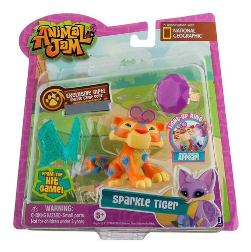 Mascota Animal Jam Con Accesorio Original Jazwares