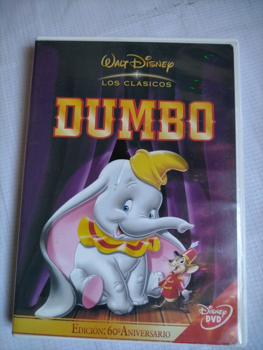 Dumbo Los Clásicos Walt Disney Película Dvd Original 