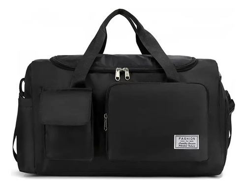 Mochila Deportiva Maleta Gym Viaje Mochila Moda Bolsas Viaje Negro Gimnasio Impermeable Fitness