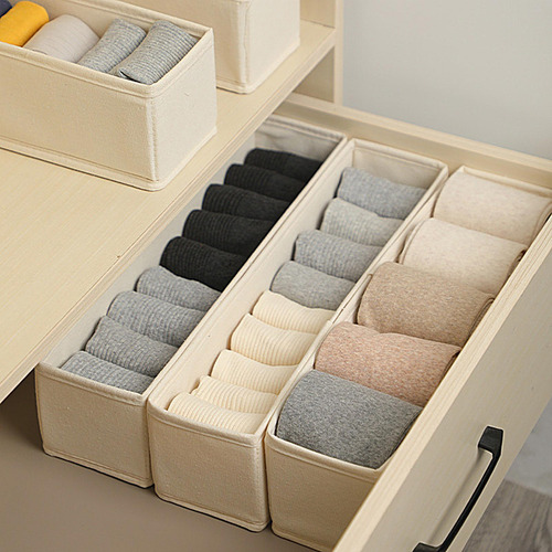 Organizador De Ropa Interior Para Calcetines Contenedor De A