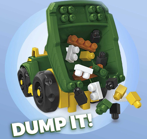 Mega Bloks John Deere Bloques De Construcción De Juguetes, C