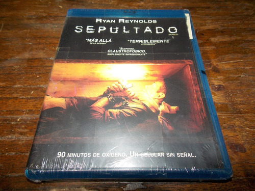 Blu-ray Original Sepultado - Enterrado - Reynolds- Sellada