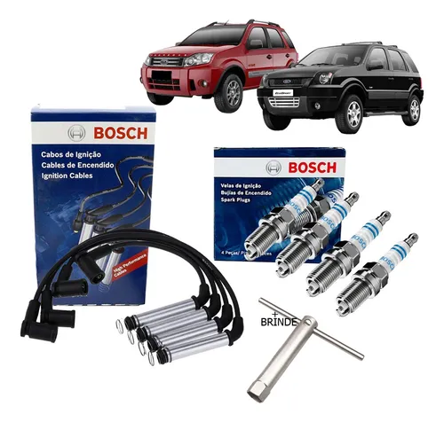 Kit De Cabos + Velas Fox Spacefox Crossfox 1.6 2006 A 2014