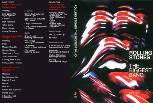 Dvd Rolling Stones - The Biggest Band | Parcelamento sem juros