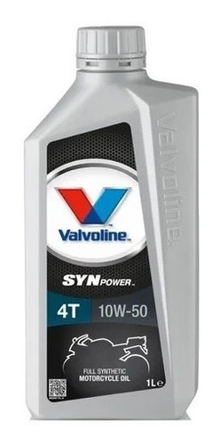 Imagen 1 de 1 de Aceite Valvoline SynPower 4T 10W-50 Sintético