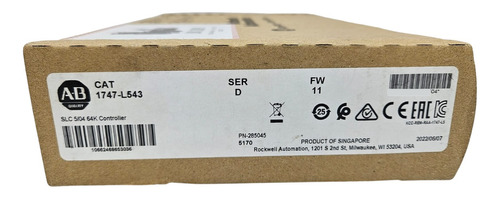 Allen Bradley 1747-l543 Procesador Slc 500 (original)