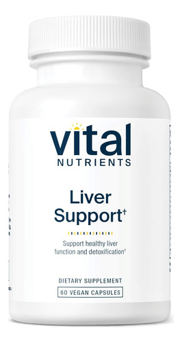 Vital Nutrients Liver Support Hígado 60 Cápsulas