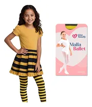 Comprar Malla Gina Vanelly  Ballet Rayas Duende Halloween Disfraz