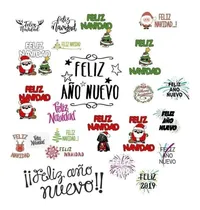 Comprar 20 Vectores Frases Navidad Y Año Nuevo Vinilos Sublimacion