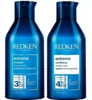 Shampoo +acondicionador Repara Cabello Dañado Redken Extreme