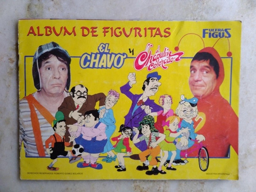 Album Figuritas, El Chavo Y El Chapulin Colorado C/faltantes