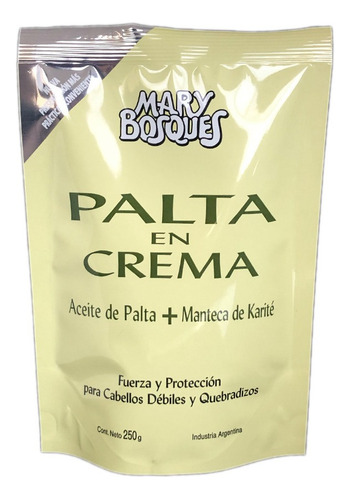 Palta En Crema Aceite De Palta Manteca Karite Mary Bosques