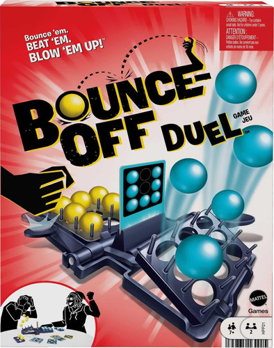 Mattel Games Bounce-off Duel Juego De 2 Jugadores Para Niños