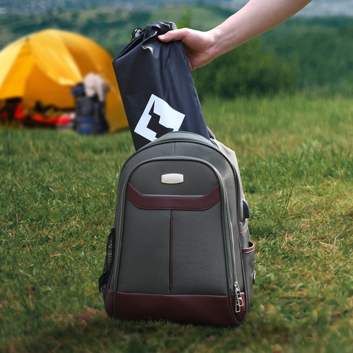 Mesa De Aluminio Portatil De Camping Ultraligera Con Bolsa