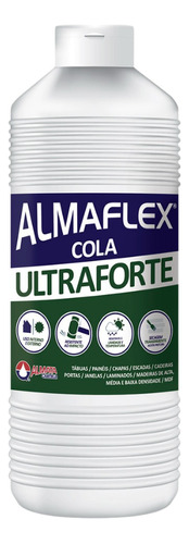 Adesivo Cola Para Madeira Pva Ultra Forte 993 Almaflex 1 Kg