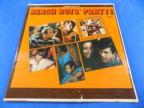 The Beach Boys Party Vinilo Lp Usa Mono Gatefold Rock Surf65