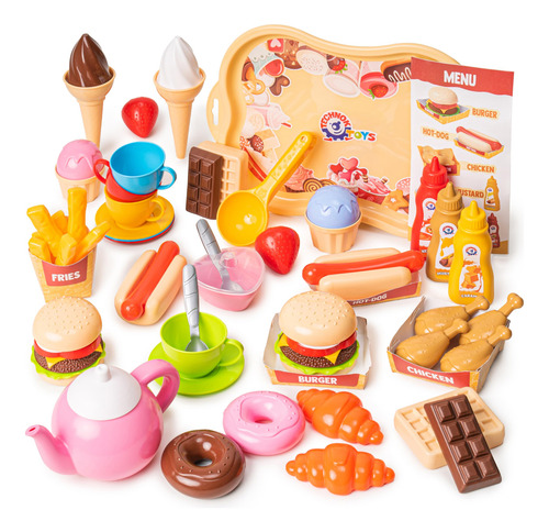 Set De Utensilios De Cocina Y Comida Para Niños, 79 Piezas