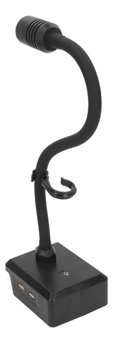 Led Gooseneck Work, Inalámbrico, Recargable, 2 Puertos Usb Y