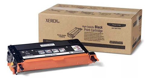 Toner Original Xerox Phaser 6180 Alto Rendimiento Negro 