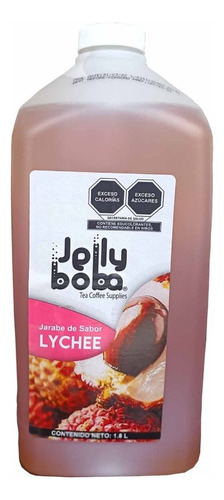 Bubbletea Jarabe Lichie Jellyboba 1.8lt