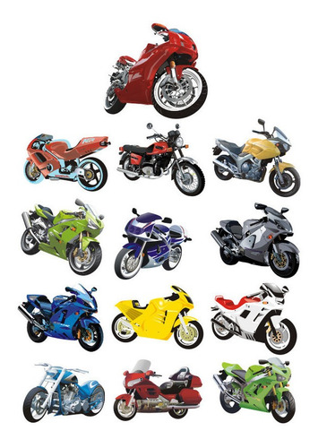 Vectores Motos Sublimacion Poleras + Pack Regalo 1100