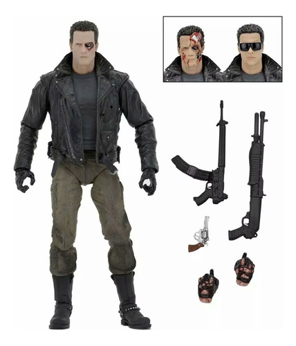 Terminator Ultimate Police Station Assault T-800 Figura