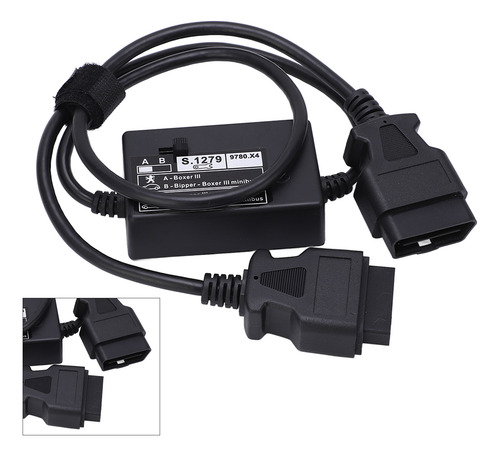 Cabo De Extensão Obdii Obd2 Para Adaptador De Diagnóstico Fe