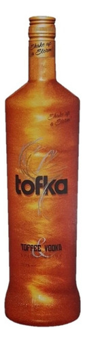 Vodka Toffee Tofka Con Estuche Caramelo 1 Litro