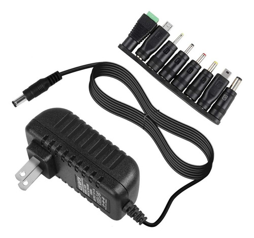 Cargador Adaptador De Cable De Alimentación Universal Ac Dc 