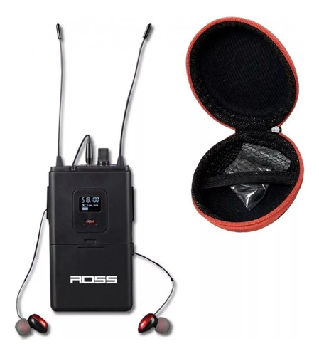  In-ear Ross Fum-001-bp Monitoreo Inalámbrico 