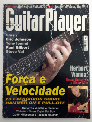 Revista Guitar Player N° 58 Ano 5 Força E Velocidade Slash