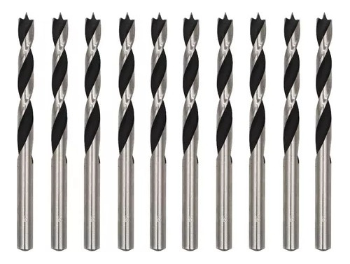 Set 10 Brocas Madera 8 X 117mm D-71766 Makita