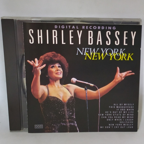 Cd Shirley Bassey New York New York Original 