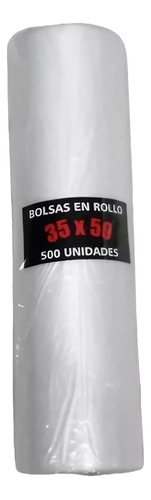 Bolsas Rollo Para Comercio 35x50 - 500 Unidades