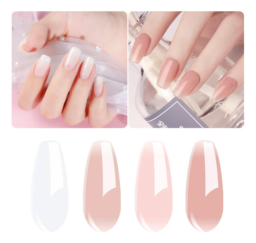 Vishine Semipermanente Gel Esmalte Claro Lechoso Blanco R