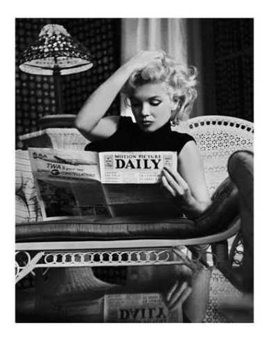 Lamina De Marilyn Monroe - Motion Picture Daily, 1955