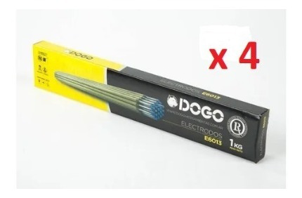 Imagen 1 de 4 de Electrodo Dogo E6013 2.6 Mm Punta Azul X 4kg Similar Acindar