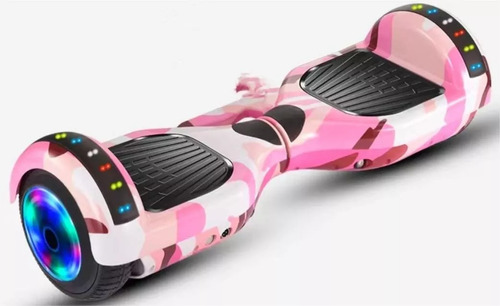 Smart Balance Hoverboard Con Luces, Bluetooh, Incluye Bastón